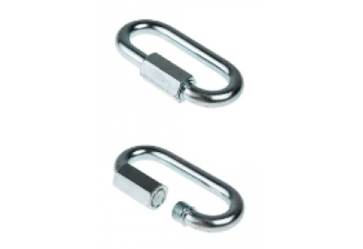 Chain Products LTD Quick Link Chain & Rope Join (Zinc / 4mm) x 2